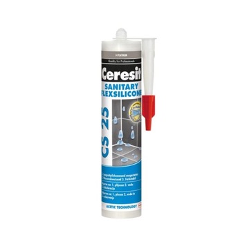 Silikon sanitarny Ceresit CS 25 platinum 280 ml