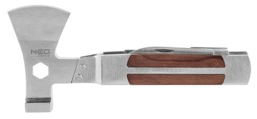 NEO MULTITOOL SURVIVALOWY SIEKIERA, MŁOTEK, NÓŻ, PIŁA, WKRĘTAK 11w1 63-112