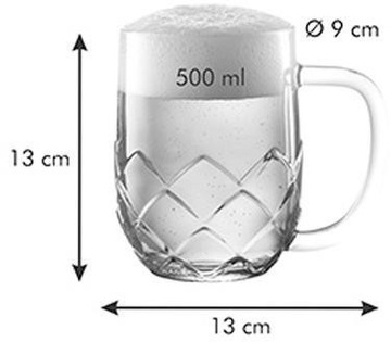 Mybeer Lupulus Big Tescoma 0,5L Beer Mug