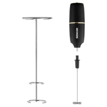 Вспениватель молока Sencor SMF 1010BK 6000 об/мин