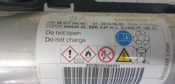 CITROEN DS4 MODUL START STOP 9801739380