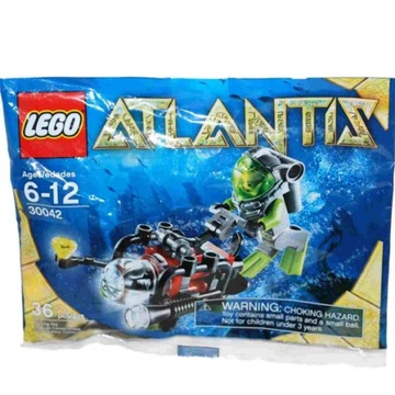LEGO Atlantis 30042 Мини-субмарина + БЕСПЛАТНО