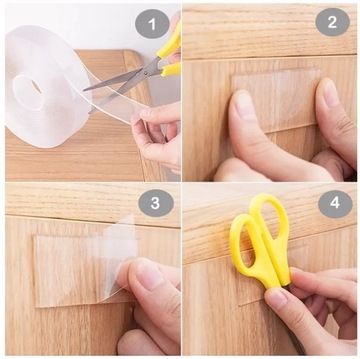 МНОГОРАЗОВАЯ ДВУСТОРОННЯЯ ЛЕНТА НАНО 2 м