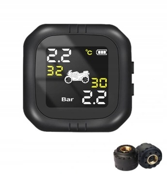 CZUJNIKI CIŚNIENIA W KOŁACH MOTOCYKLOWY TPMS LCD