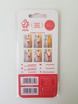 Магнит сборной Польши - официальный представитель Камиль Глик