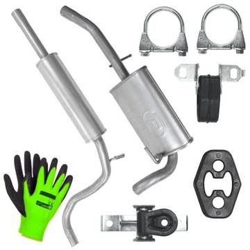 Zestaw tłumików VW Lupo 1 I 98-05 1.0 1.4 HTB