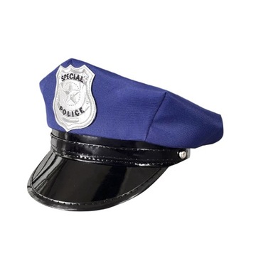 Czapka policyjna dla dzieci Nowość Zabawka policyjna Nakrycia głowy
