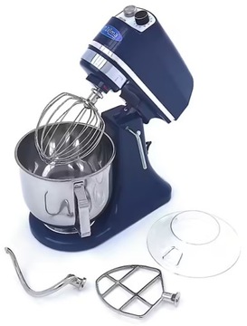Планетарный миксер 7л для теста 2кг Steel Blue MAXIMA 09360790