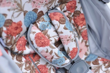 Хлопковые накладки на ремни для колясок BELOFF.