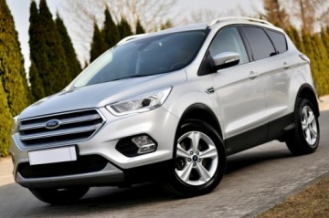 Ford Kuga II SUV Facelifting 1.5 TDCi 120KM 2017 Ford Kuga Lift Climatronic Duża Navi Półskóra