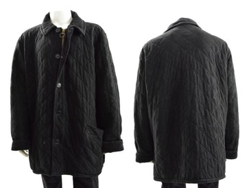 ЧЕРНАЯ СТЕГАНАЯ КУРТКА BARBOR POLARQUIT размеры 2XL-3XL