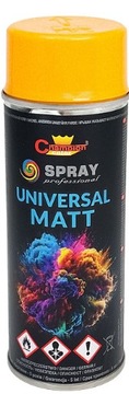 CHAMPION SPRAY ŻÓŁTY MAT RAL1023 400 ML.