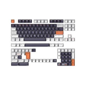 KeyTok Keycaps PBT Klawisze do Klawiatury Mechanicznej Division Dye-Sub KOL