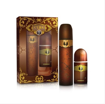 CUBA ZESTAW MEN GOLD 2SZT(EDT100ML+ DEO ROLL-ON 50ML)