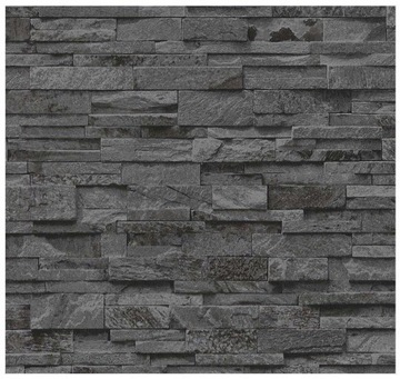 TAPETA 3d KAMIEŃ MUR ŁUPEK WINYLOWA NA FLIZELINIE
