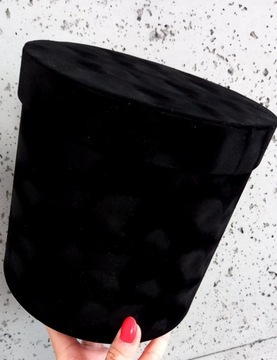 FLOWER BOX Элегантная велюровая замшевая шкатулка