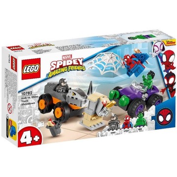 Автомобильное столкновение LEGO Super Heroes Халк против Рино (10782)