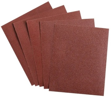 5szt PAPIER ŚCIERNY ARKUSZ 230X280 mm G 100