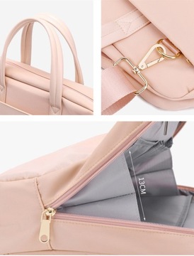 Torba ELBE Aktówka Z Paskiem Na Ramię Laptop 15,6 cali Teczka Ochronna