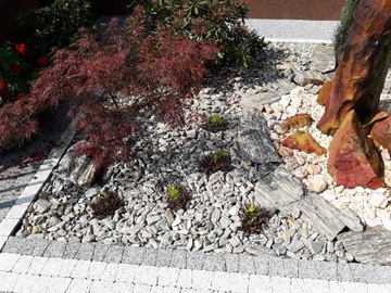 Камни для сада КАМЕННАЯ КОРА Гнейс 25кг Камни для кладбища