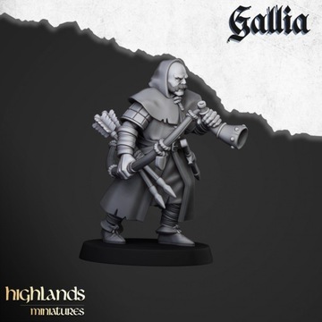 Галлийские лучники - x17+x3 CMD - Highlands Miniatures - 3D-печать