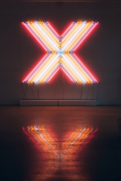 NEON LED настенное украшение библиотека 55x40 оргстекло