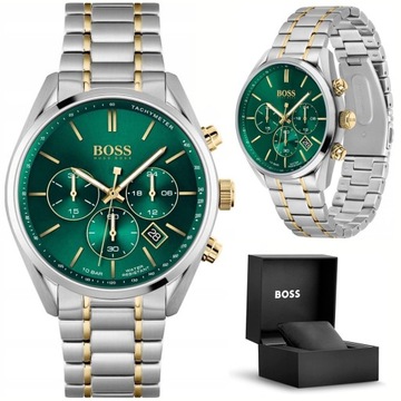 ZEGAREK MĘSKI HUGO BOSS 1513878 CHAMPION ORYGINALNY chronograf datownik BOX