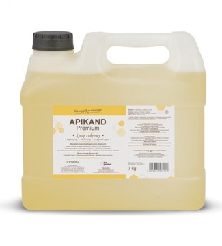 Apikand Premium SYROP cukrowy 7kg do podkarmiania APIKAND PREMIUM 7KG syrop