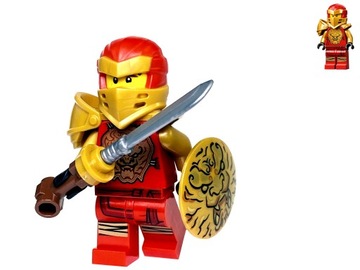 LEGO Ninjago - Kai Hero + tarcza + zbroja + broń ! 71721