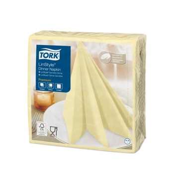 Tork LinStyle 478712 Serwetki obiadowe, Szampański