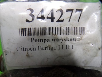 CITROEN BERLINGO 1.9 DW8 ČERPADLO VSTŘIKOVAČE R8448B382D