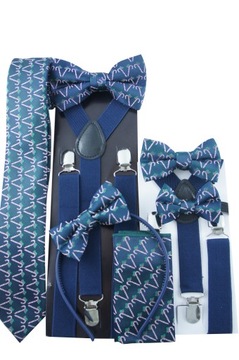 Элегантные подтяжки для костюма и брюк для причастия, нарядной свадьбы