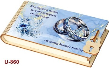 Свадебный сувенир, свадебный подарок Коробка для денег и купюр