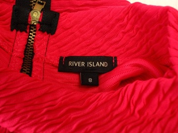 RIVER ISLAND Top świetny design z ozdobami r. XS 34