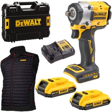 Klucz udarowy 406Nm DeWALT DCF921D2 + bezrękawnik