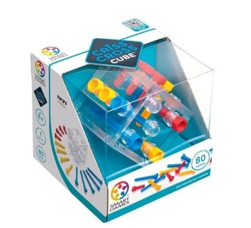 IUVI Smart Games Criss Cross Cube PL Gra dla dzieci zręcznościowa logiczna