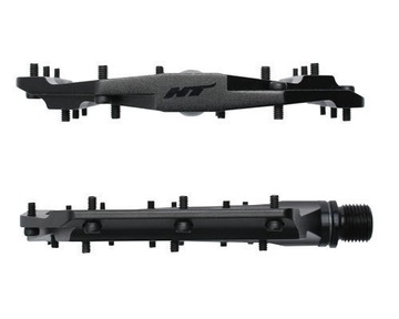 ПЕДАЛИ ULTRAFLAT PLATFORM HT AE03 — Stealth Black #DH Enduro FR Dirt