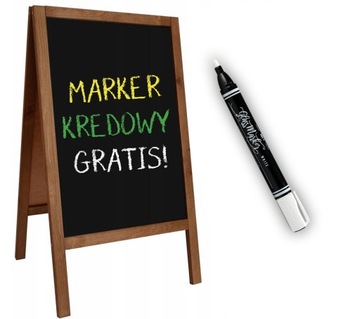 POTYKACZ STOJAK REKLAMOWY GRATIS MARKER KREDOWY