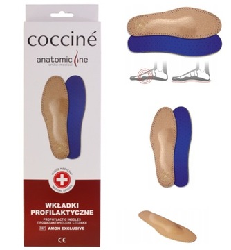 СТЕЛКИ ДЛЯ ОБУВИ COCCINE ORTHO AMON ДЛЯ ПЛОСКОСТОГ