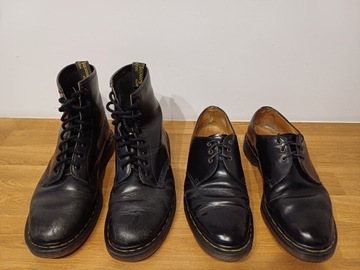 Buty męskie x2 Dr Martens 44 UK 10 made in England true vintage