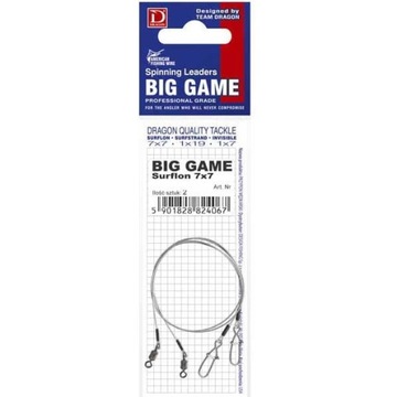 Przypon Dragon 7x7 Surflon BIG GAME 30kg 100cm