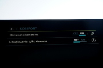 Peugeot 3008 II Plug-In Hybrid Facelifting 1.6 HYBRID4 300KM 2023 Peugeot 3008 GT LINE kamera skóra NAWI grip, zdjęcie 37