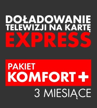 Doładowanie TNK Pakiet KOMFORT+ 3 miesiące