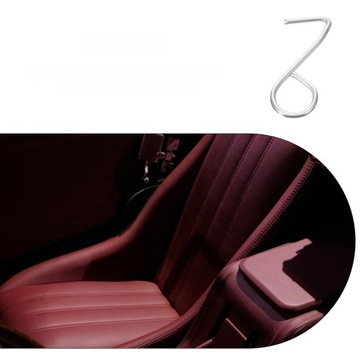 КРЮЧКИ ДЛЯ АВТОЧЕХЛОВ, ЗАЖИМЫ ДЛЯ ПОДУШЕК, 100 ШТ. ЦИНКОВАЯ СТАЛЬ