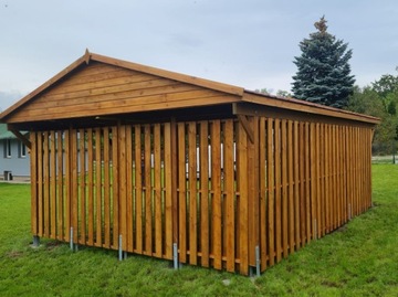 Wiata garażowa 300x500 CARPORT - zadaszenie PVC V1