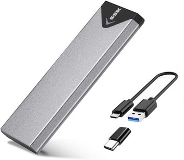 Obudowa dysku SSD M.2 NGFF Type-C USB 3.1 GEN1 alu