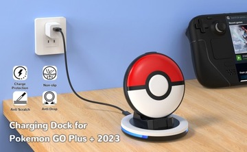 Для зарядных устройств Pokémon GO Plus+ 2023 Genie Ball