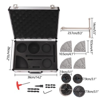 НАБОР ТОКАРНЫХ ПАТРОНОВ, зажимная кулачка, токарный станок 3,75 дюйма, 4 кулачка