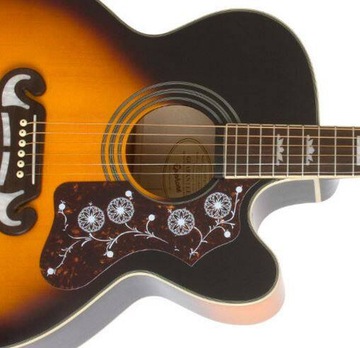 EPIPHONE J-200EC FISHMAN ПРОТИВ ЭЛЕКТРОННОЙ АКУСТИЧЕСКОЙ ГИТАРЫ