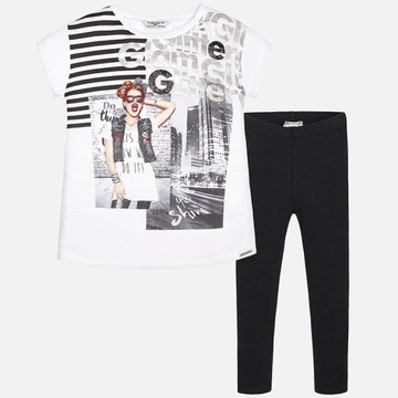 Komplet dziewczęcy MAYORAL(6709) legginsy piratki,